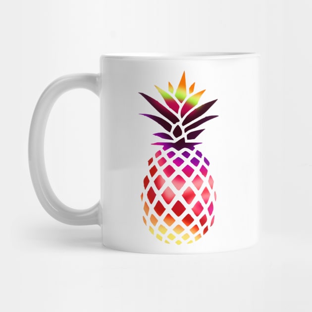 Colorful pineapple by Lamink